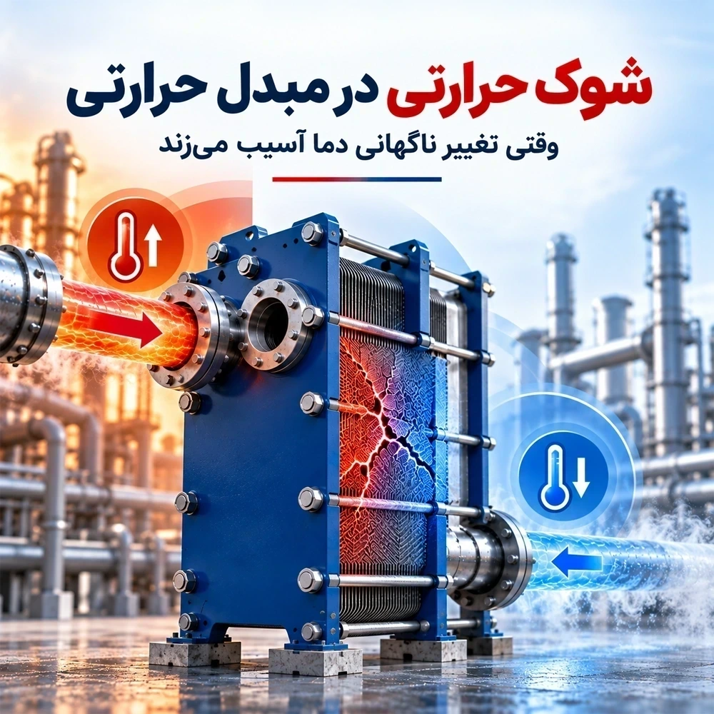 شوک حرارتی در مبدل حرارتی چیست؟ علائم خطر و راه‌های جلوگیری